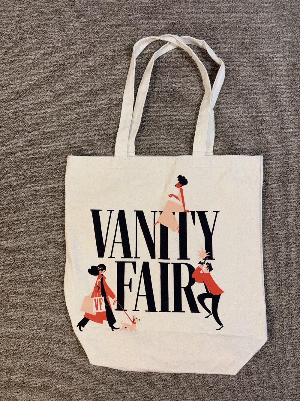 Vanity Fair Canvas Tote Bag New Trendy Never Used